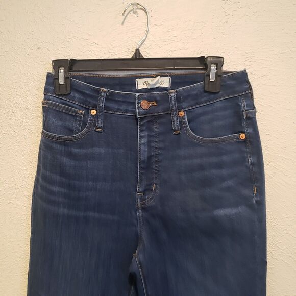 Madewell Curvy High- Rise Skinny Jeans Women’s Size 26 Denim Blue - Picture 4 of 11